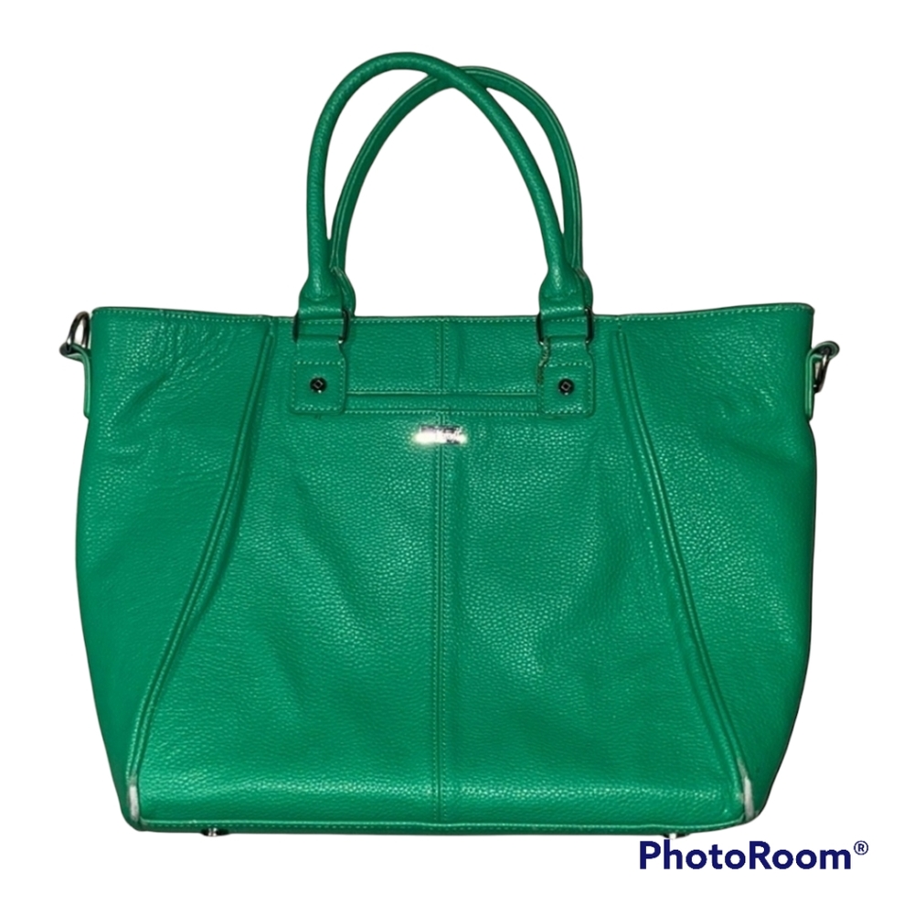 Jewell Tote Style Green Handbag Purse